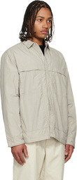 nanamica Beige Insulation Shirt Jacket