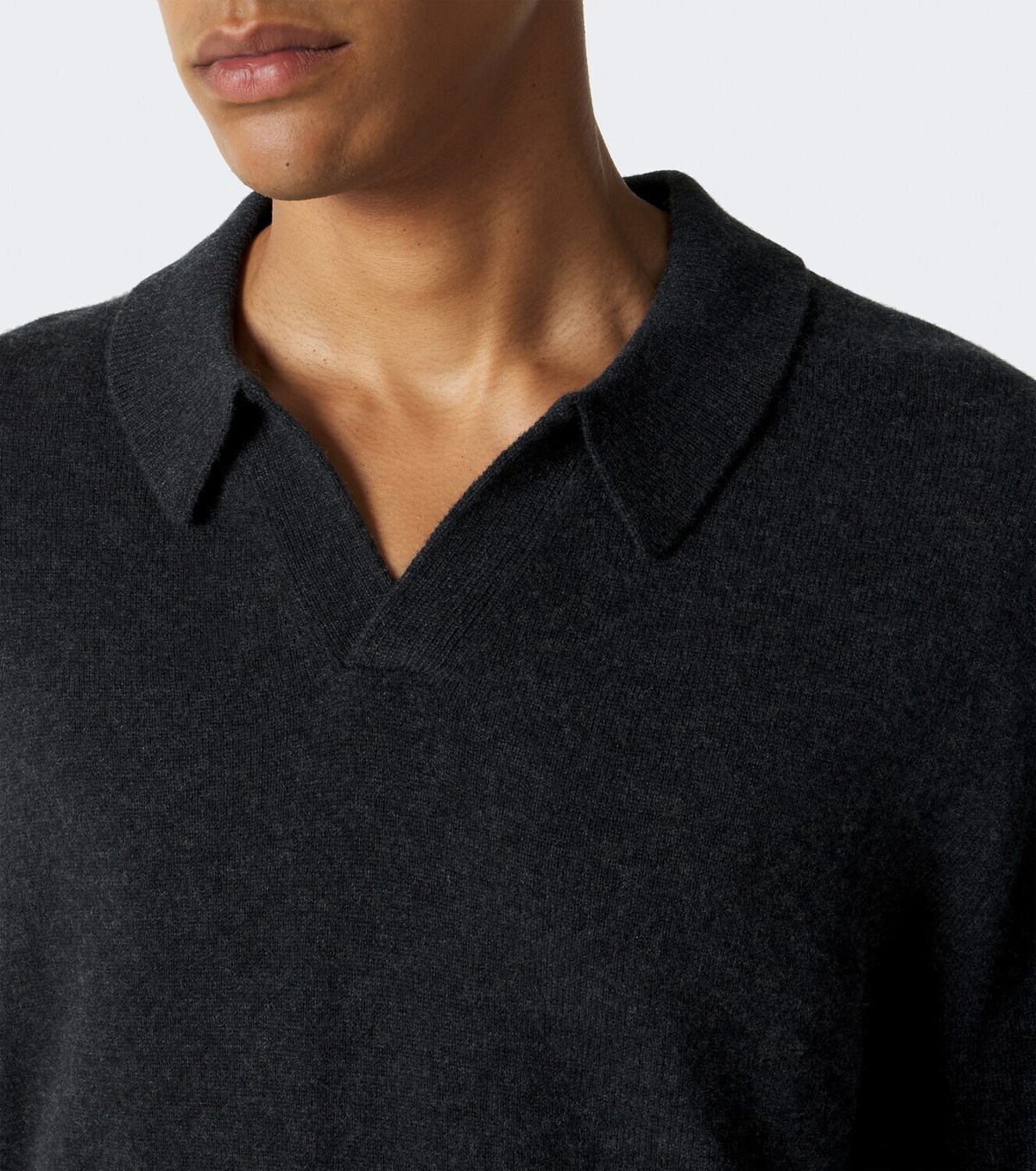 Le Kasha Bale cashmere polo sweater