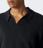 Le Kasha Bale cashmere polo sweater