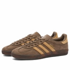 Adidas Gazelle Indoor Sneaker in Cargo Brown/Golden Beige/Ftwr White
