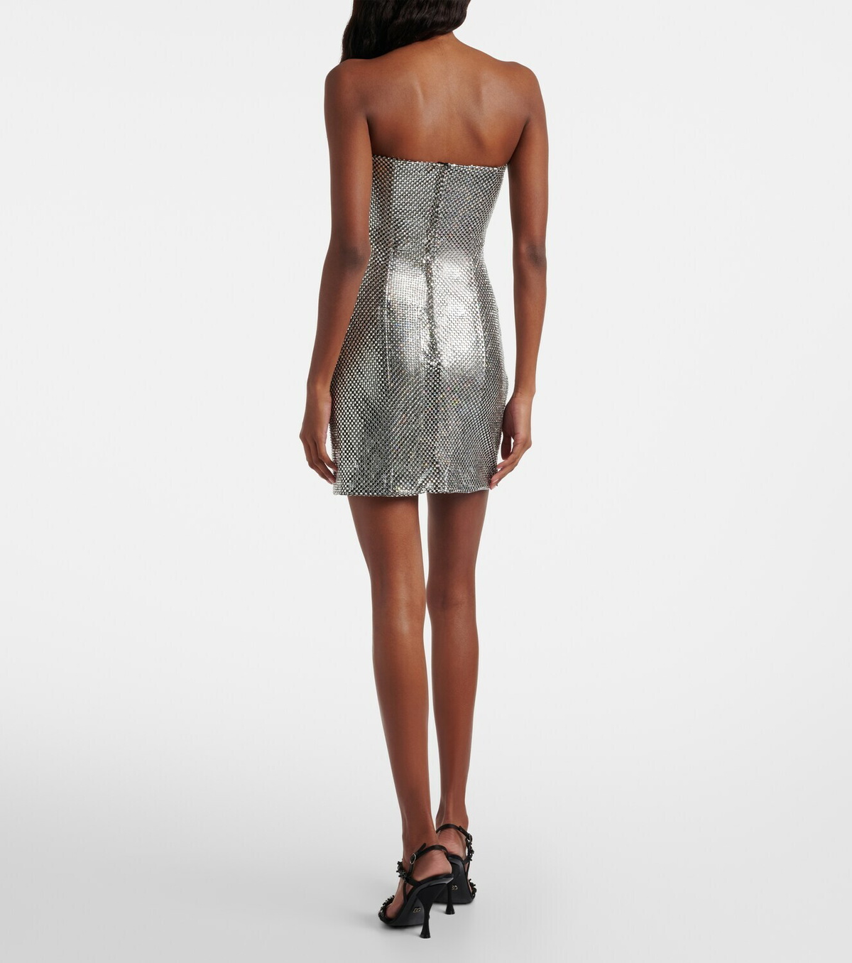 Dolce&Gabbana Embellished corset minidress