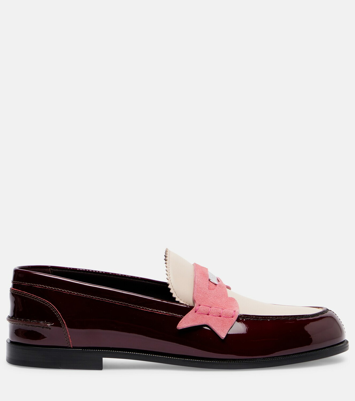 Christian Louboutin Penny leather penny loafers