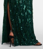 Jenny Packham Fleur sequined gown