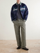 Aimé Leon Dore - Logo-Print Cotton-Jersey T-Shirt - Gray