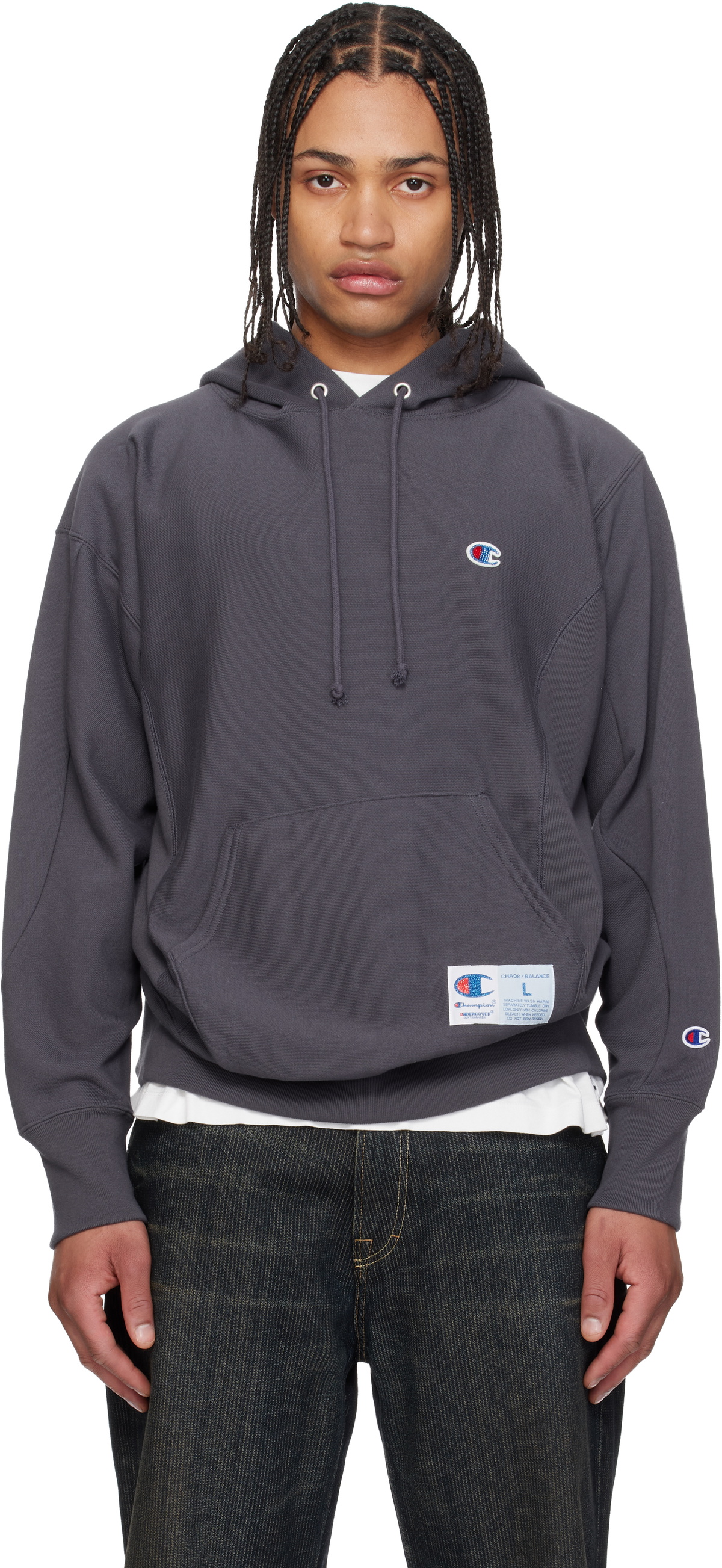 UNDERCOVER Gray Champion Edition UC1F4802 Hoodie