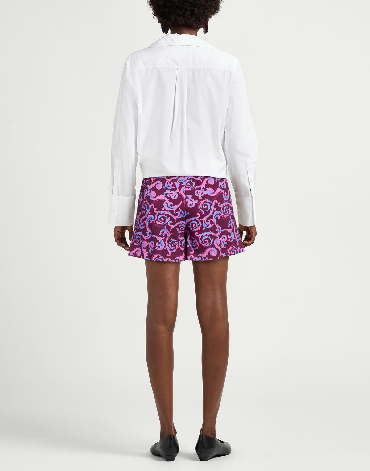 Versace Jeans Couture Womens Shorts & Bermuda Shorts Plum