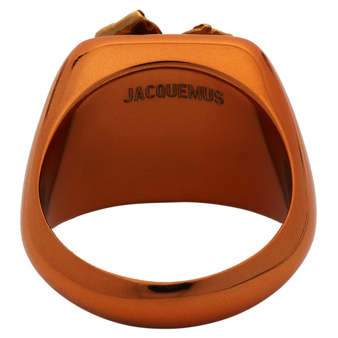 Jacquemus Silver La Chevaliere Ring Jacquemus