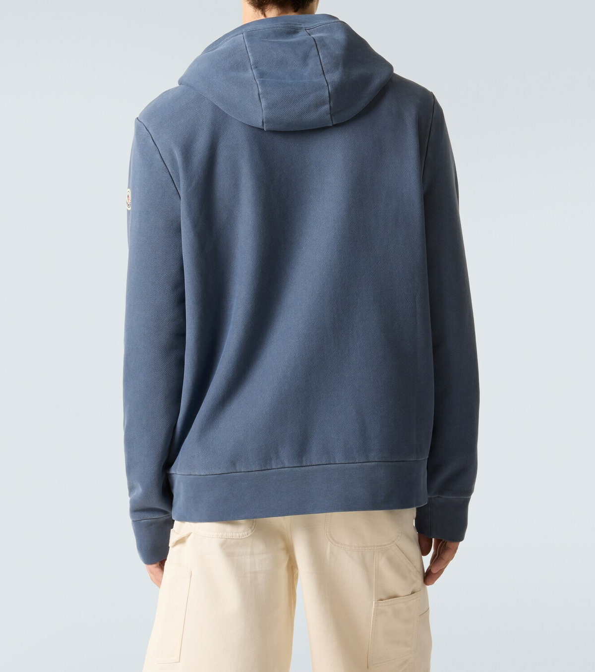 Moncler Logo cotton hoodie