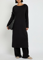 Skall Studio Louis Cotton Midi Dress Black