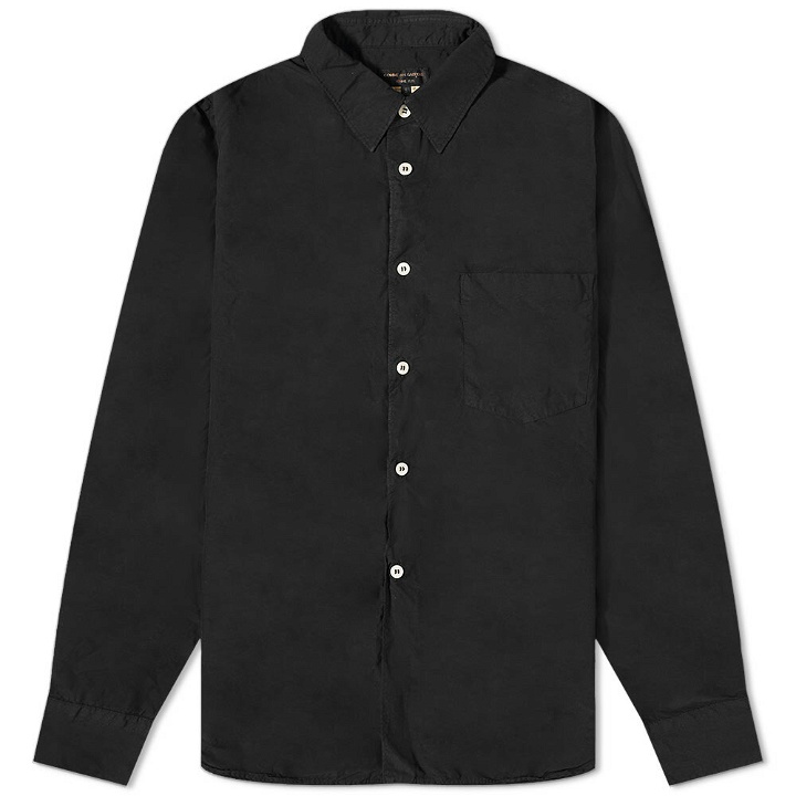 Photo: Comme des Garçons Homme Plus Men's Washed Shirt in Black