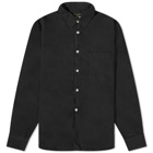 Comme des Garçons Homme Plus Men's Washed Shirt in Black