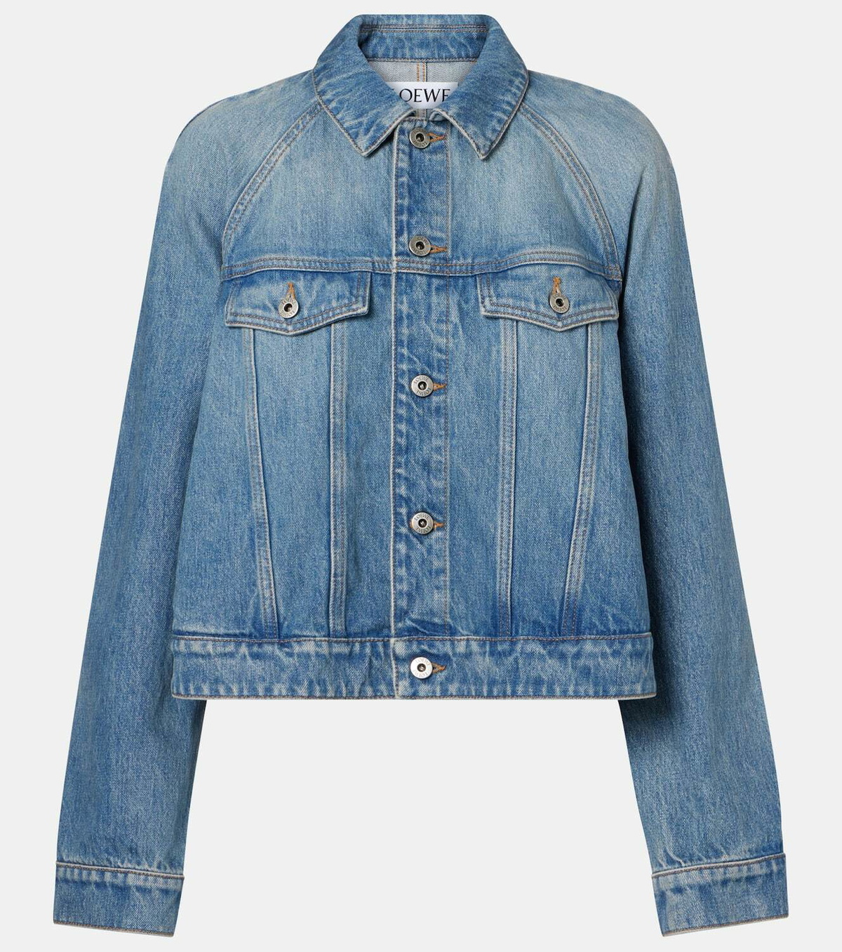 Loewe Cropped denim jacket
