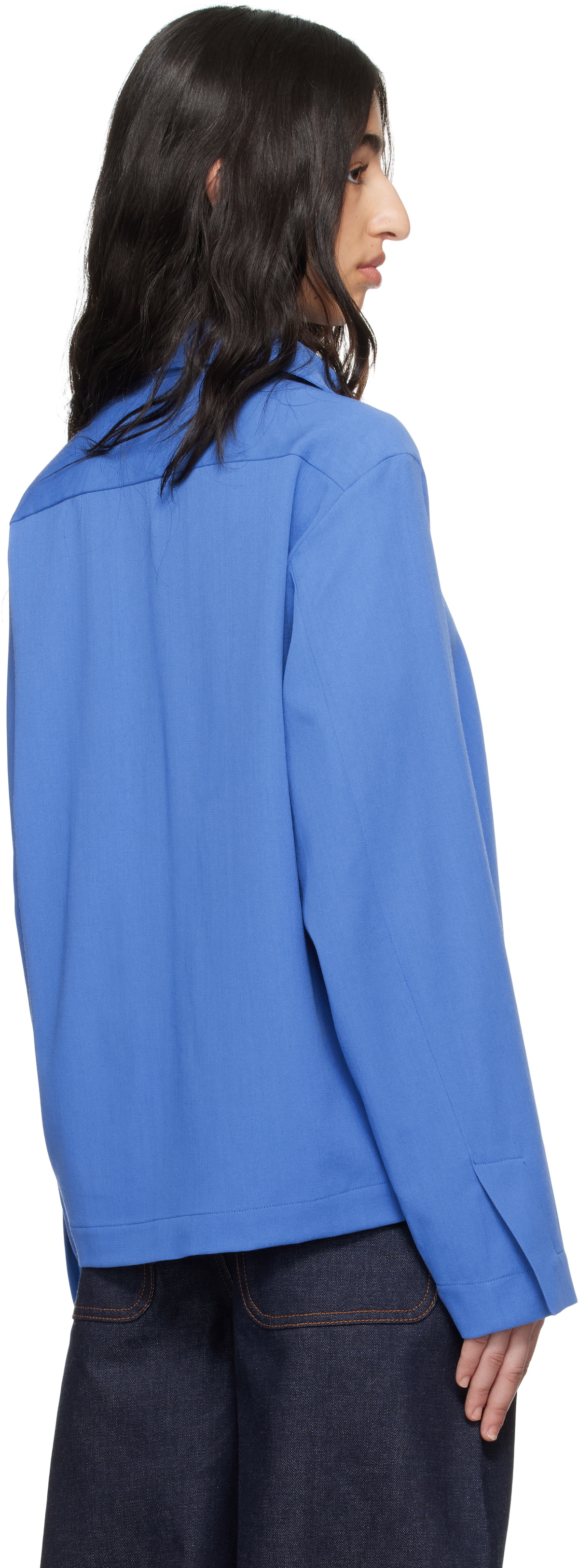 Meta Campania Collective Blue Alton Classic Boxy Shirt