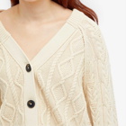Closed Women's Cable Knit Cardigan in Neutrals