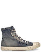 BALENCIAGA - Paris 90's Denim High Top Sneakers