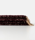 The House of Lyria Malghe wool and cotton-blend throw