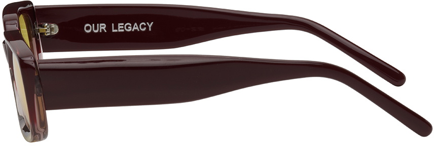 Our Legacy Red Samhain Sunglasses Our Legacy OUR LEGACY SAMHAIN