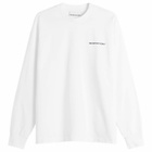 MKI Men's Uniform Long Sleeve T-Shirt in White