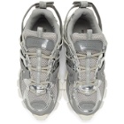 Juun.J Silver Strap Sneakers