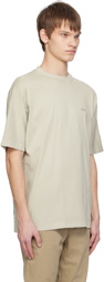 BOSS Beige Relaxed-Fit T-Shirt