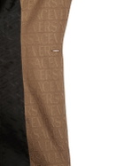 VERSACE - Monogram Canvas Trench Coat W/belt