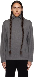 LISA YANG Gray 'The Bosco' Sweater