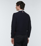 Thom Browne - 4-bar wool and mohair sweater