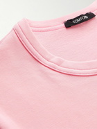 TOM FORD - Slim-Fit Stretch-Cotton Jersey T-Shirt - Pink