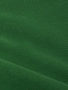 BODE - Crew Appliquéd Cotton-Jersey Sweatshirt - Green