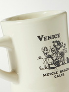 Y,IWO - Pumped Logo-Print Ceramic Mug