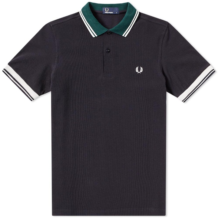 Photo: Fred Perry Ribbed Trim Polo