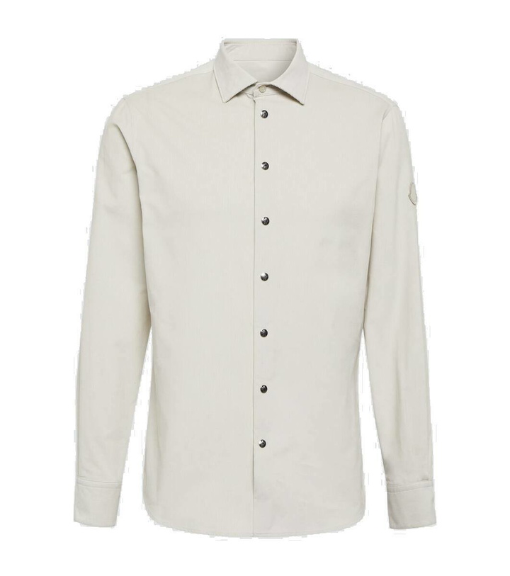 Photo: Moncler Satin overshirt