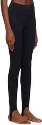 HÉROS Black 'The Stirrup' Leggings