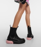 Gucci Leather Chelsea boots