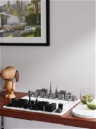 Skyline Chess - Paris Stainless Steel and Marble Chess Set