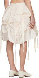 Renaissance Renaissance SSENSE Exclusive Bridal Capsule Versailles Midi Skirt