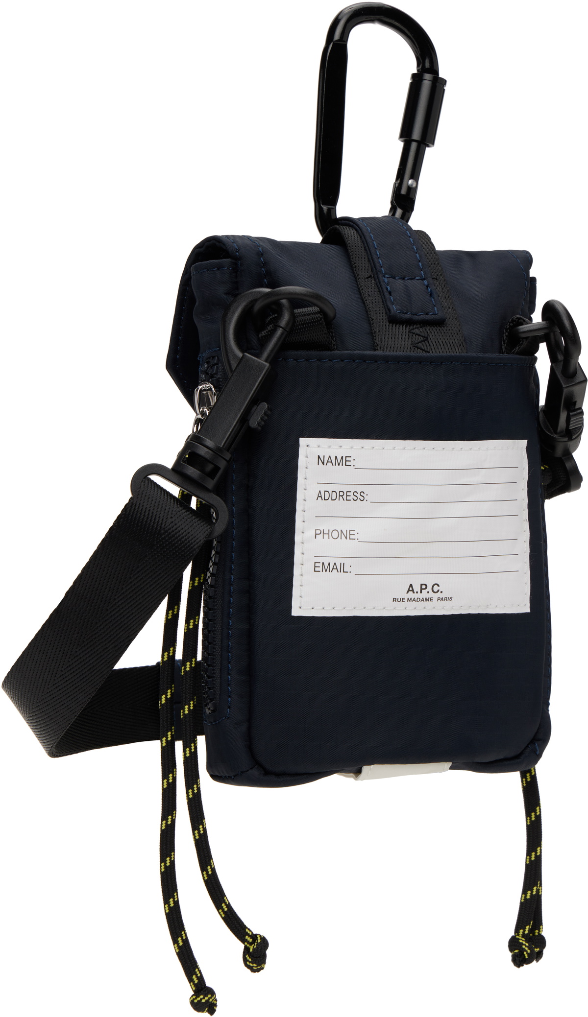 A.P.C. Navy Trek Belt Bag A.P.C.