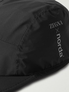 Zegna - Logo-Print Shell Cap - Black