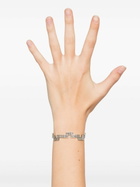 Kolours 14K White Gold Diamod Bracelet