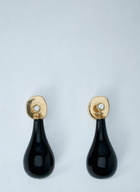 TOTEME Onyx Drop Earrings