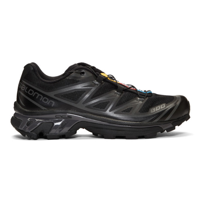 Salomon Black and Grey S/Lab XT-6 Softground LT ADV Sneakers Salomon