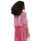 Chika Kisada Pink Tulle Twist Blouse