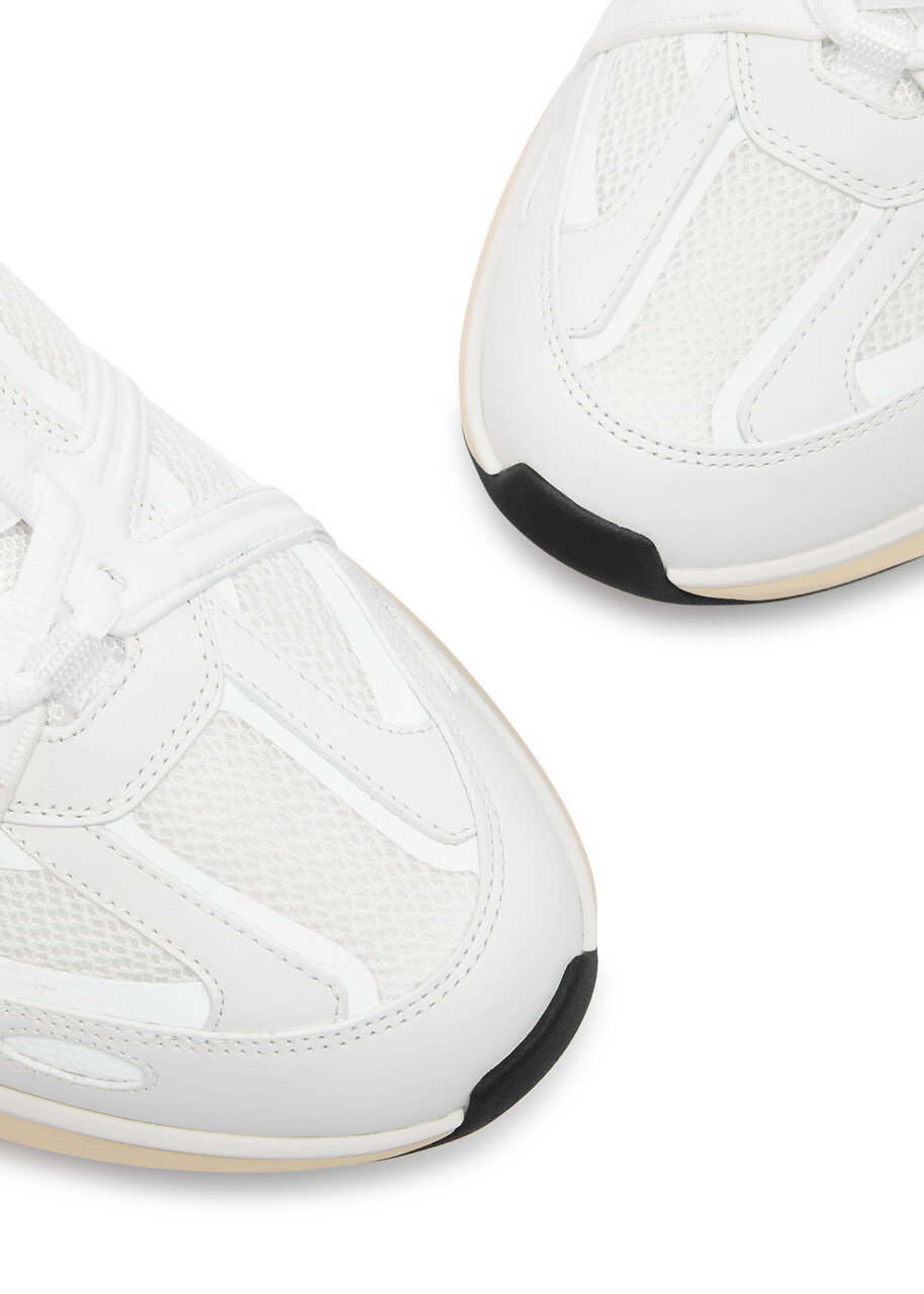 Valentino Vlogo Easyjog Panelled Mesh Sneakers White
