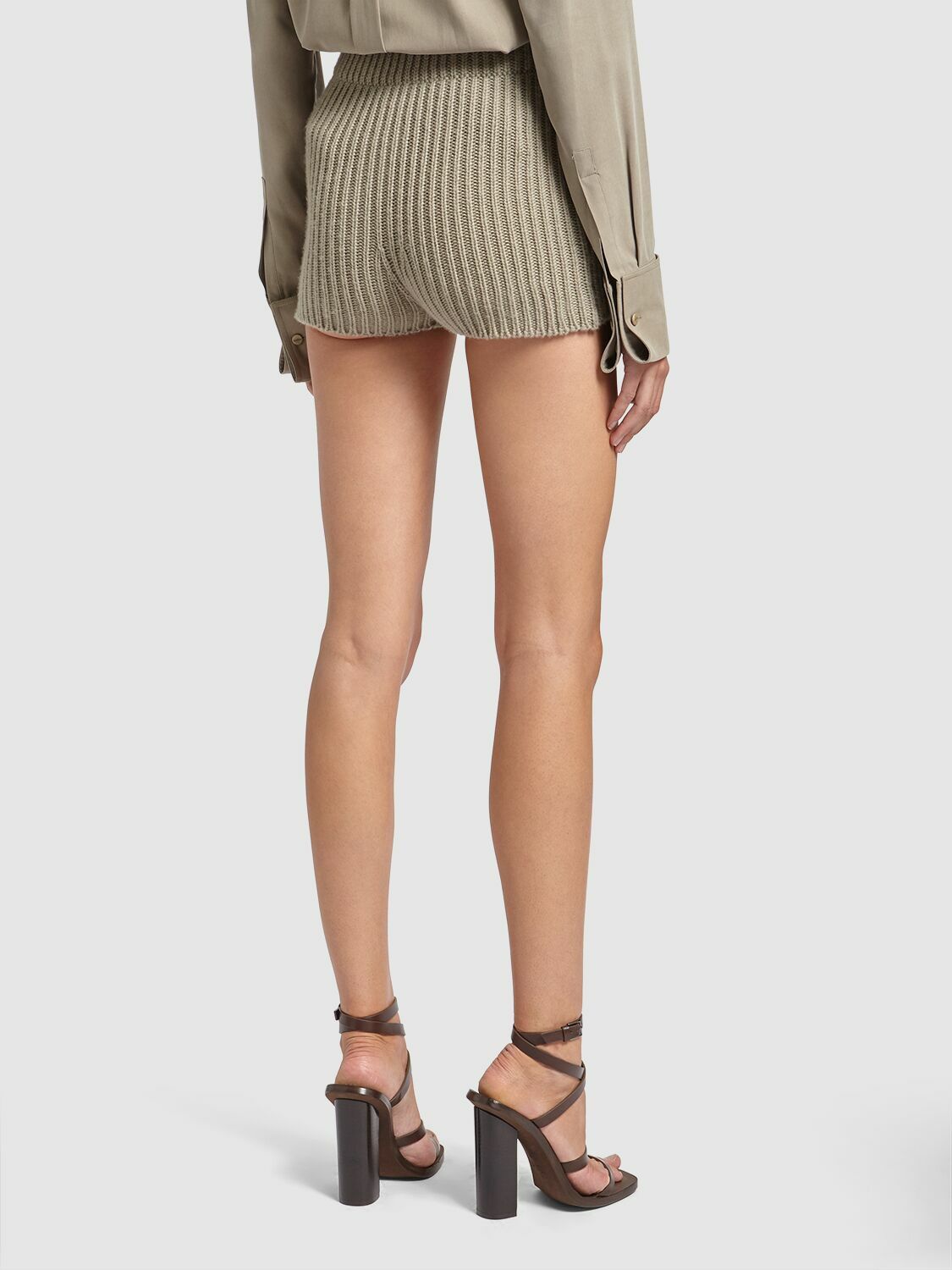 ショーツ MAX MARA COTTON KNITTED SHORTS MAX MARA - Cotton Knitted Shorts Max Mara