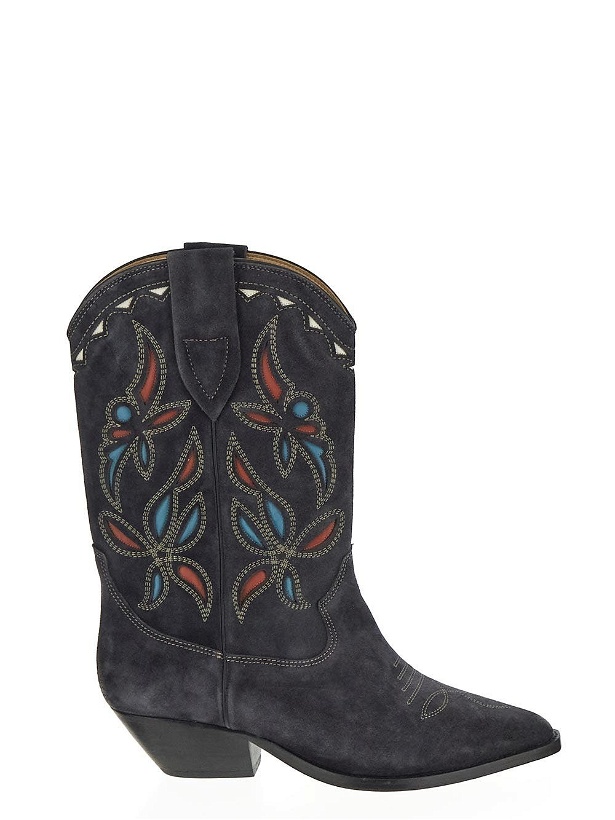 Photo: Isabel Marant Duerto Suede Cowboy Boots