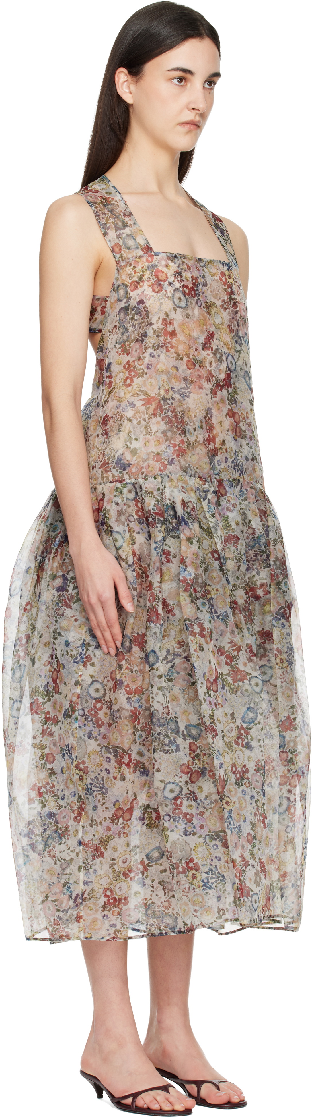 KHAITE Mutlicolor Amello Maxi Dress