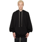 Rick Owens Black Tower Hoodie