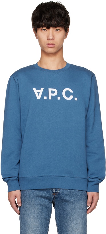 Photo: A.P.C. Blue VPC Sweatshirt