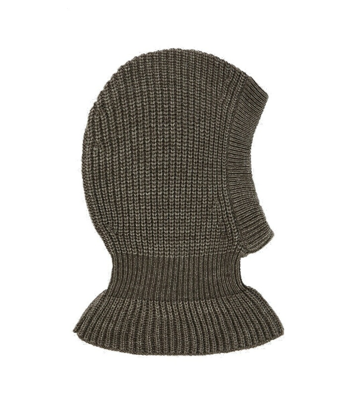 Photo: Lemaire Ribbed-knit hood