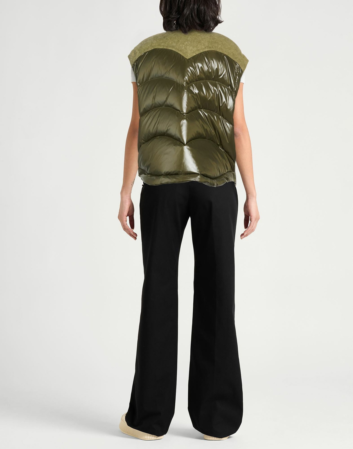 Khrisjoy Womens Vest Military in Green